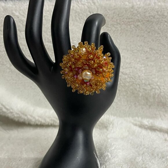 Jewelry - Hand Crafted Beaded Ring